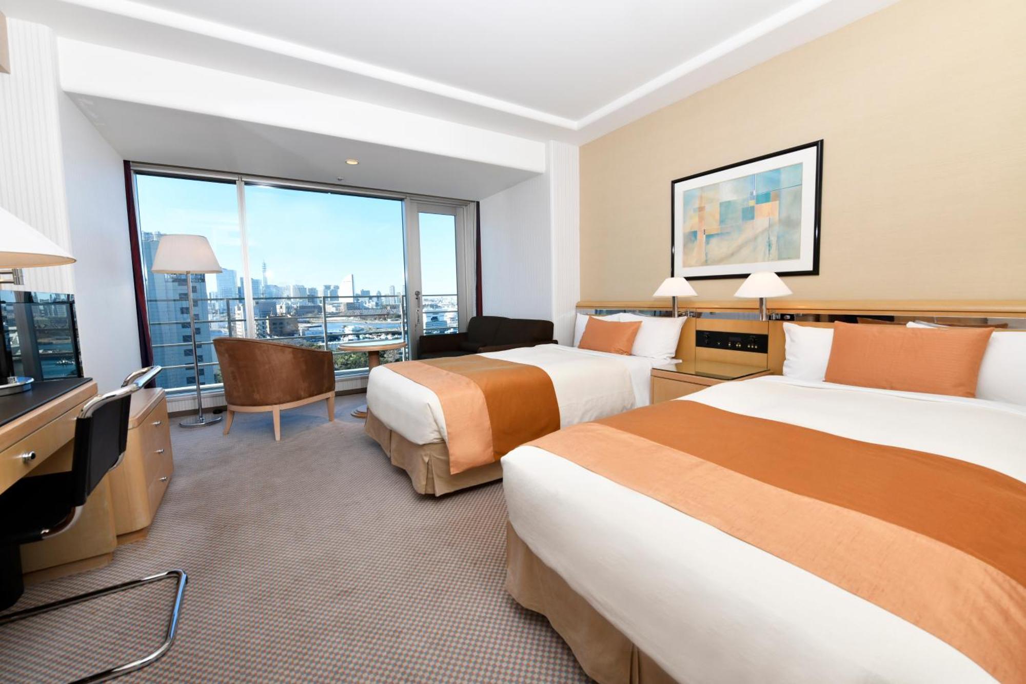 Hotel New Grand Yokohama  Bagian luar foto Deluxe Room
