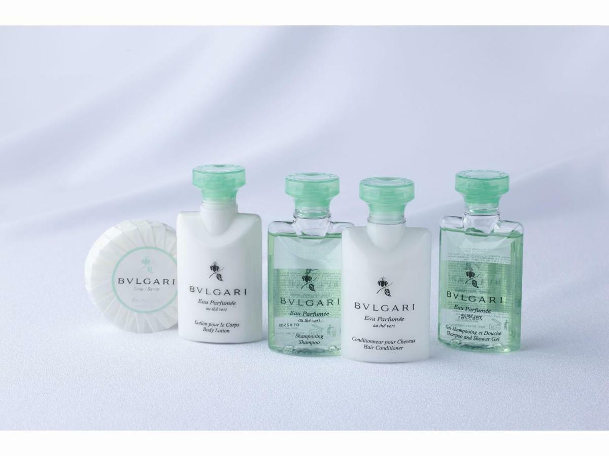 Hotel New Grand Yokohama  Bagian luar foto BVLGARI toiletries